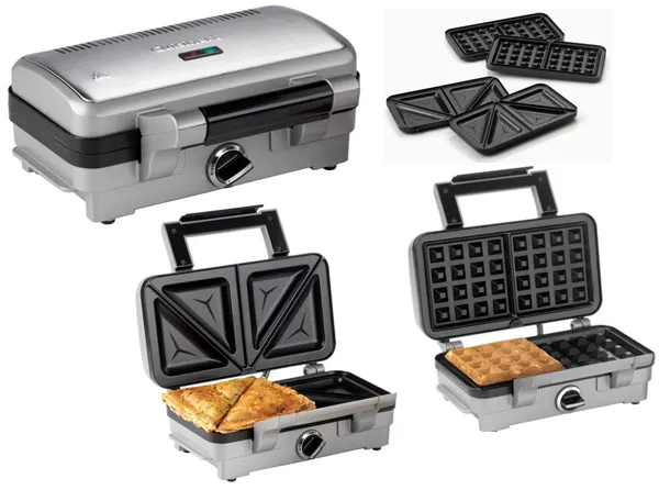 Cuisinart 2-in-1 Sandwich and Waffle Maker