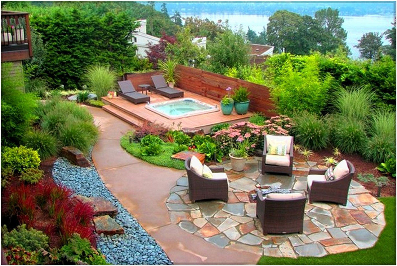 Modern-Backyard-Cool-Backyard-Landscape-Ideas