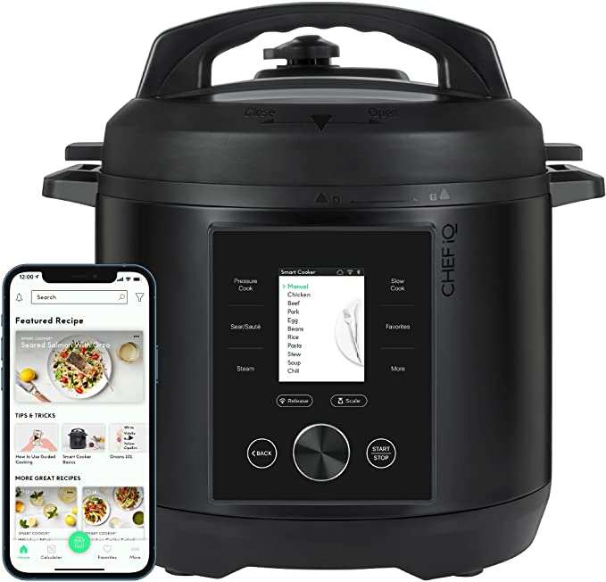 CHEF iQ Pressure Cooker via WiFi or Bluetooth