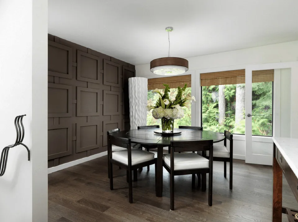 Freshome Feature Wall Brown Panelled Wall