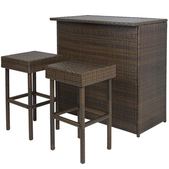 Best-Choice-Products-3PC-Wicker-Bar-Set