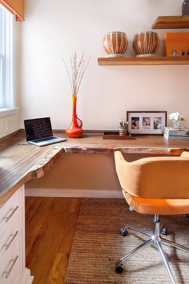 Corner workspace design: Amy Cuker