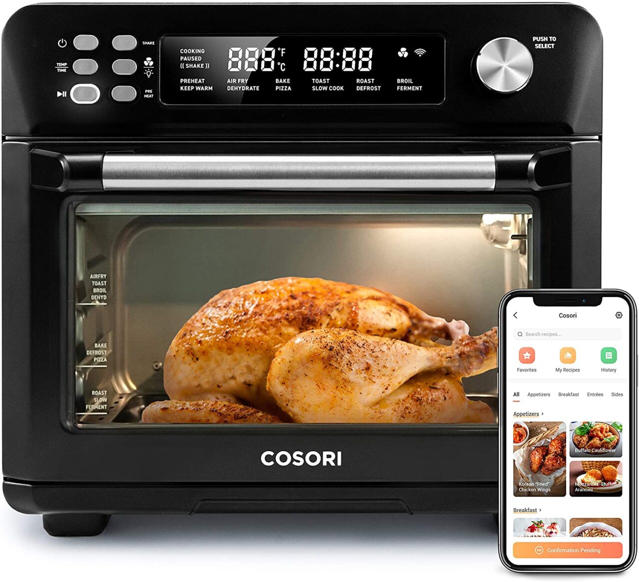 COSORI Air Fryer Toaster Combo Large