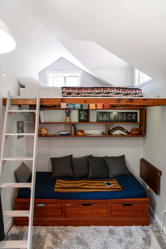 Go Vertical and Include Clever Storage Solutions Go Vertical and Include Clever Storage Solutions