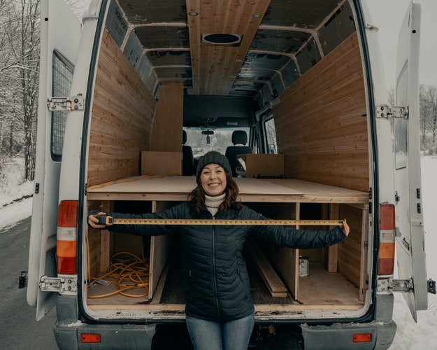 Tiny Home in a Van Tiny Home in a Van