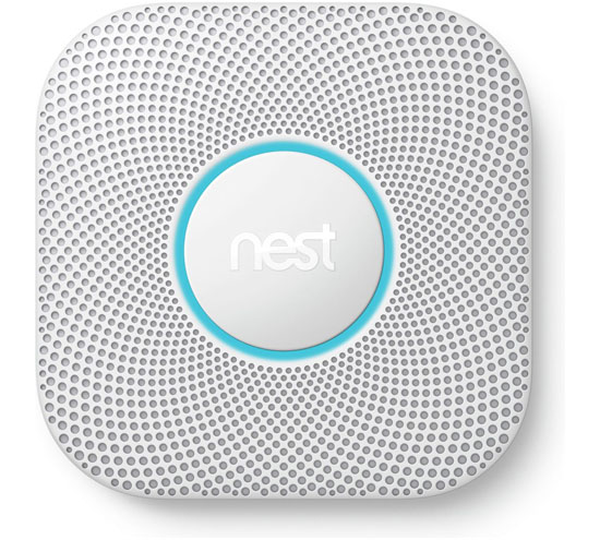 Nest Protect Smoke Alarm detects Smoke and Carbon Monoxide