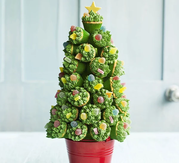 Cupcake Christmas Tree