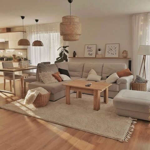 Soft Natural Tones with Organic Accents Soft Natural Tones with Organic Accents