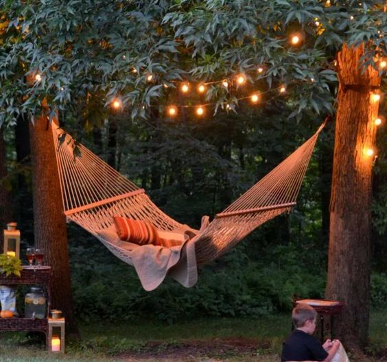 Backyard Hammock by Stephanie Lynn