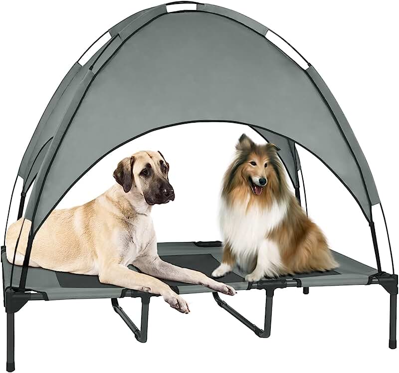 Elevated Outdoor Bed for Pets to Stay Cool Elevated Outdoor Bed