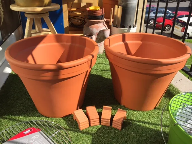 Flower Pot BBQ Sourced Parts