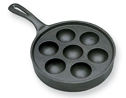 SCI-Scandicrafts-7-Cup-Cast-Iron-Aebleskiver-Pan