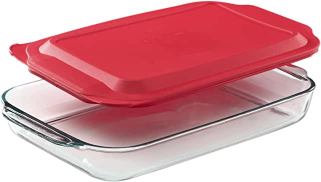 Pyrex Oblong Baking Dish with Lid