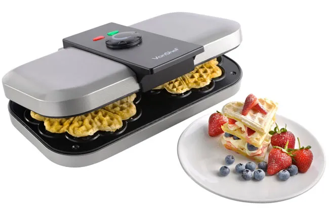 VonShef Double Waffle Maker