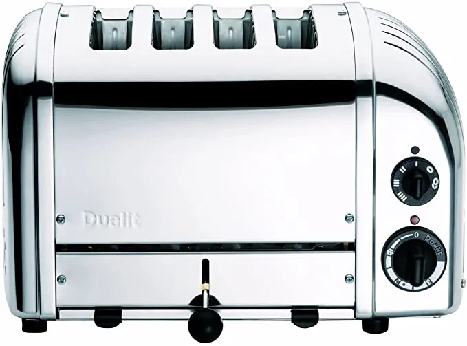 Dualit NewGen Polished Chrome 4 Slot Toaster