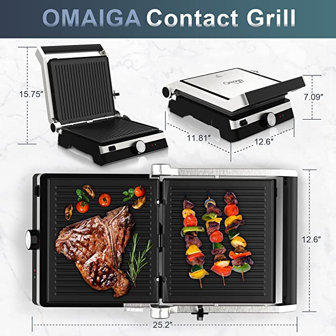 OMAIGA Contact Grill