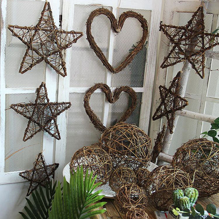 Willow Hearts and Stars