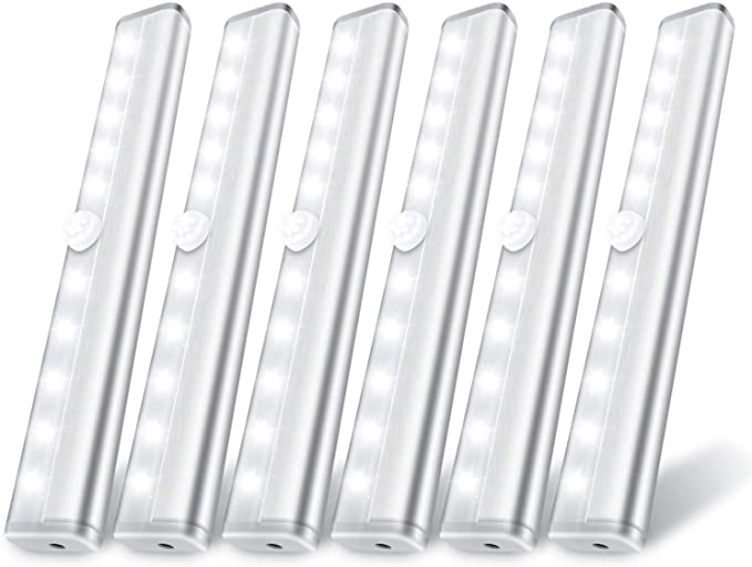 lexall-6-Pack-LED-Motion-Sensor-Lights