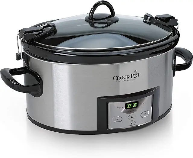 Crock-Pot 6 Quart Cook n Carry Programmable Slow Cooker