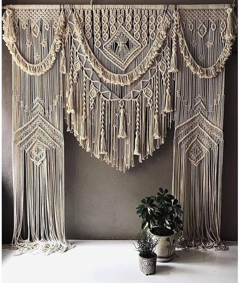 Extra Large Macrame Divider