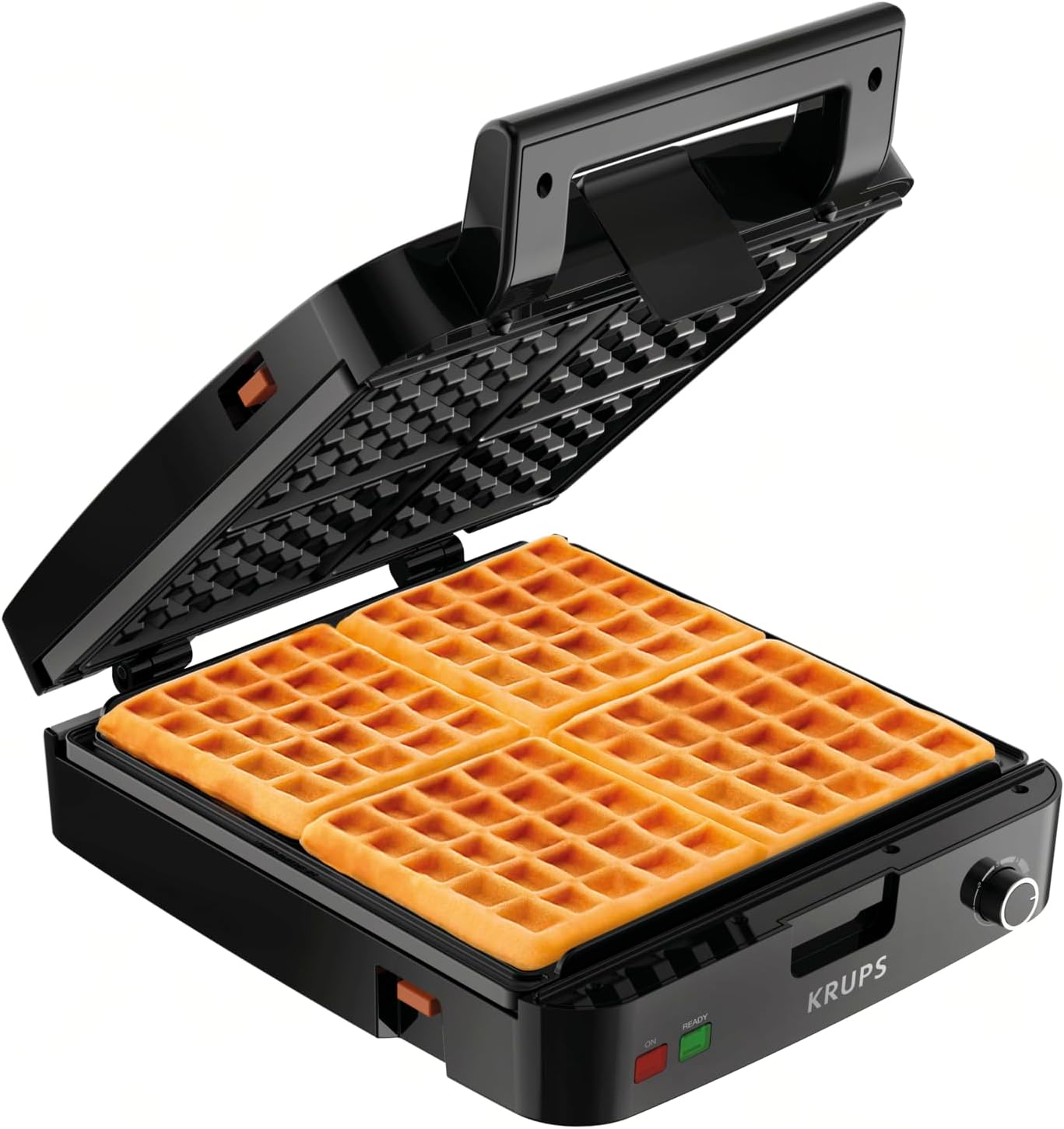 KRUPS 4-Slice Belgian Waffle Maker