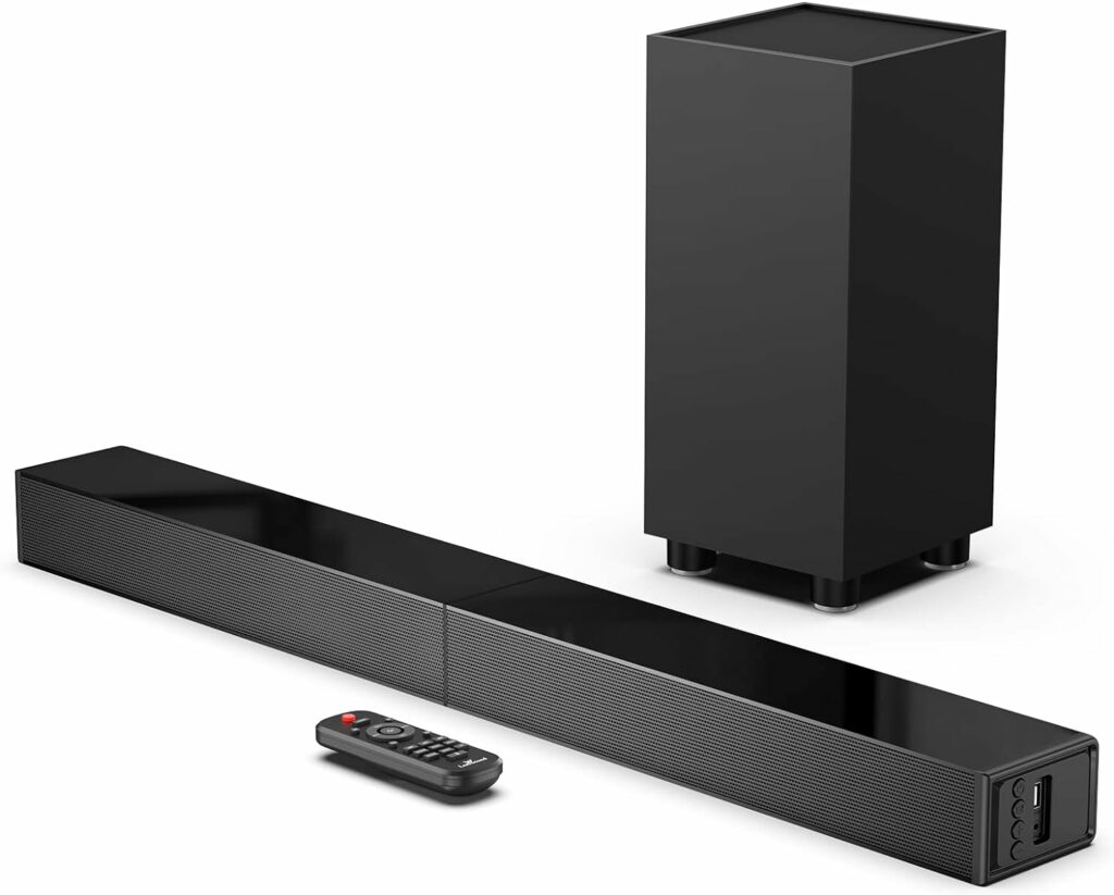 LARKSOUND 21 Sound Bar with Subwoofer