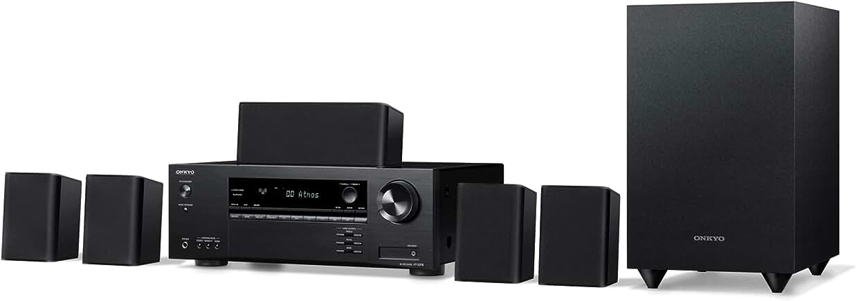 Onkyo HT-S3910 Home Audio Theater Receiver and Speaker Package
