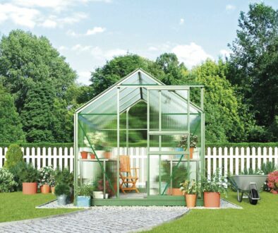 Polycarbonate Greenhouse Large Walk-in Garden Growhouse