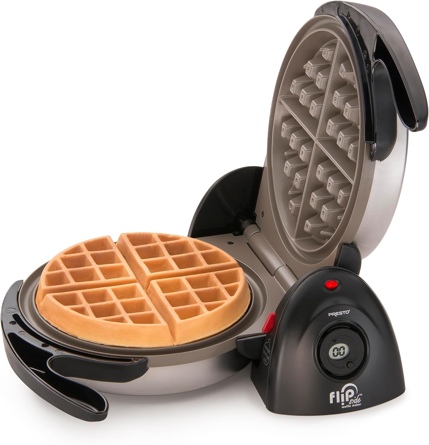 Presto 03510 Ceramic FlipSide Belgian Waffle Maker