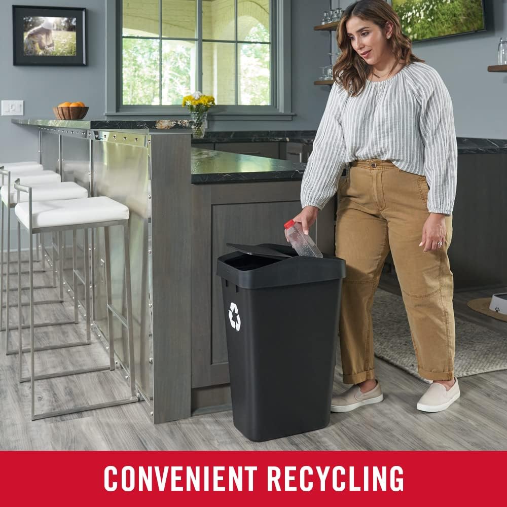 Rubbermaid Swing Top Recycling Container