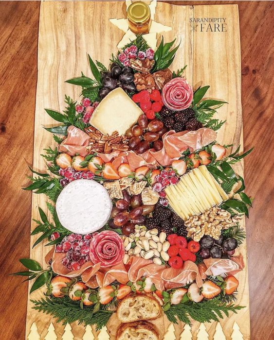 Charcuterie Tree Board Charcuterie Tree Board