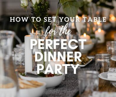 How to set your table for the perfect dinner party