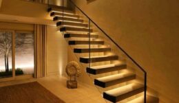 wood-floating-staircase-LED-lights