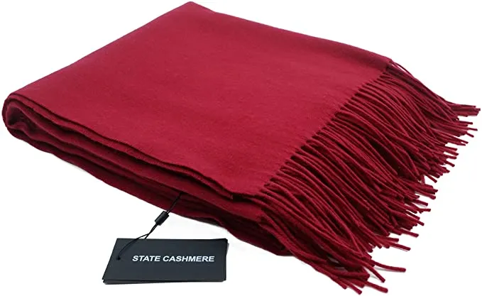 Pure Cashmere Throw Blanket