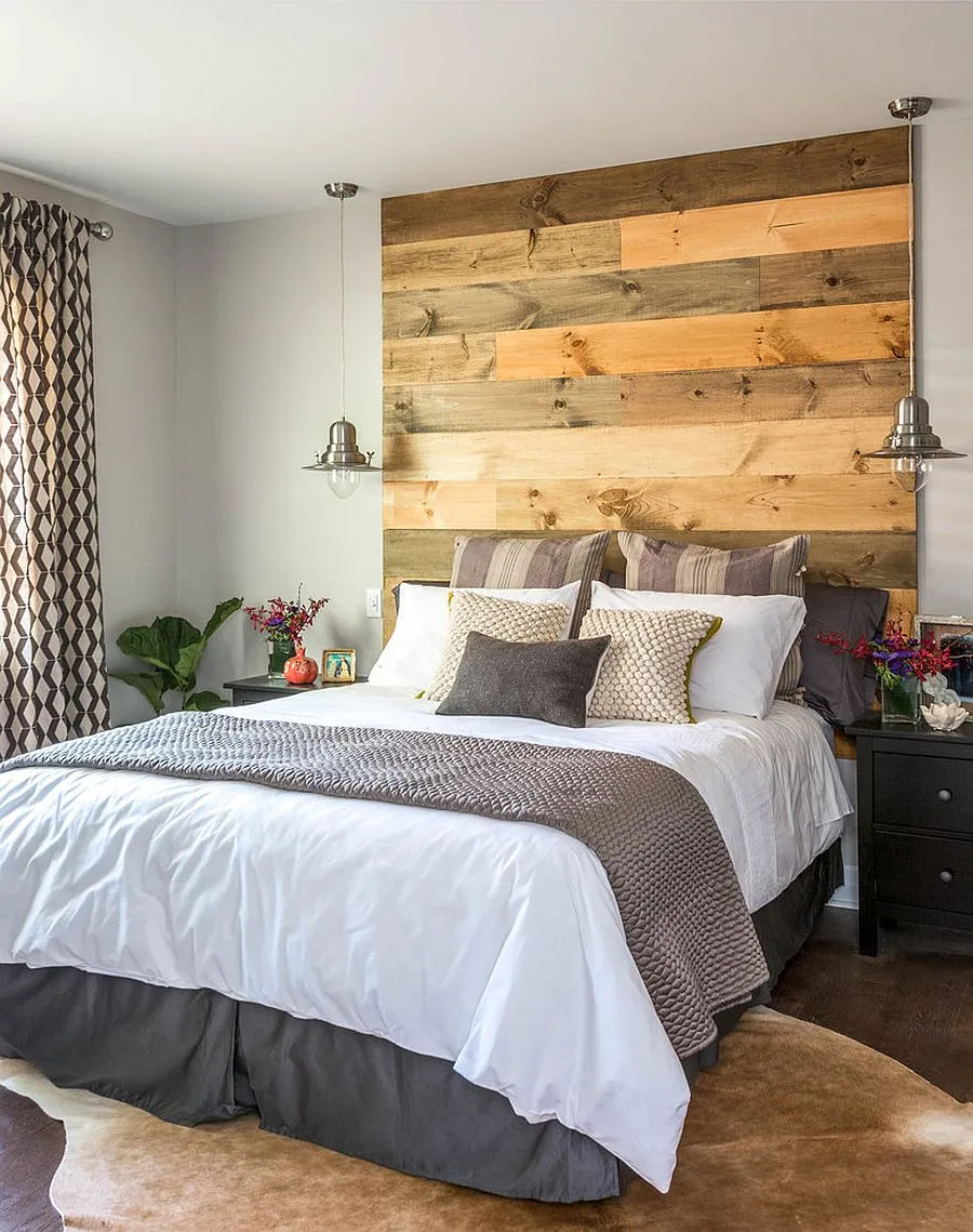 Elegant-reclaimed-wood-headboard-in-the-contemporary-bedroom