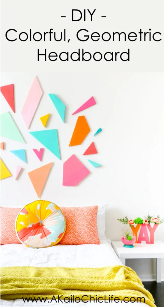 Geometric Headboard