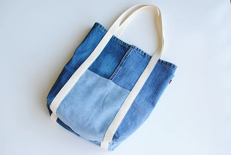 Denim Tote Bag