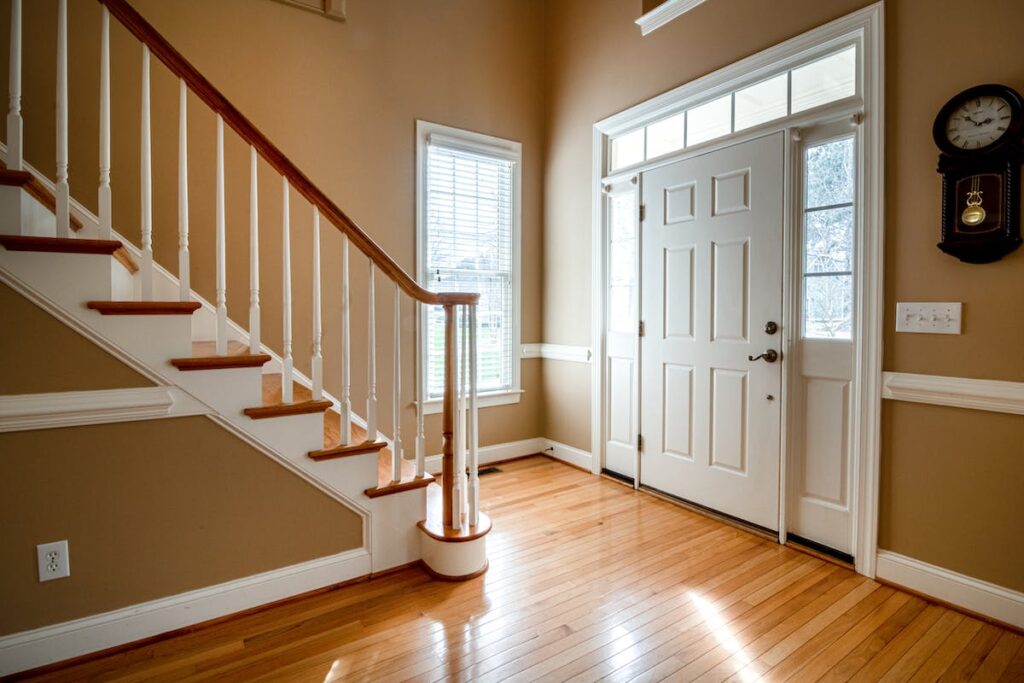 Wooden Floor in Reception Area