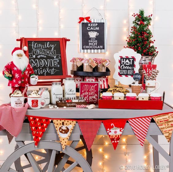 hot chocolate bar ideas by Clean and Scentisible
